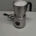 Milk Frother and Steamer, 4-in-1 Electric Frother for Hot & Cold Foam, One-Touch Operation for Cafe-Style Lattes & Cappuccinos, Fast Heat, Dishwasher Safe, 30.44Oz/900ML (Gray)