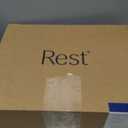 REST Evercool+ Fitted Sheet, CaliKing, Arctic White, 15" Deep (up to 18), Breathable Bedding for Hot Sleeper and Night Sweats, Bed Sheet with Ionic+ Self-Cleaning Silver Yarn for Sensitive Skin