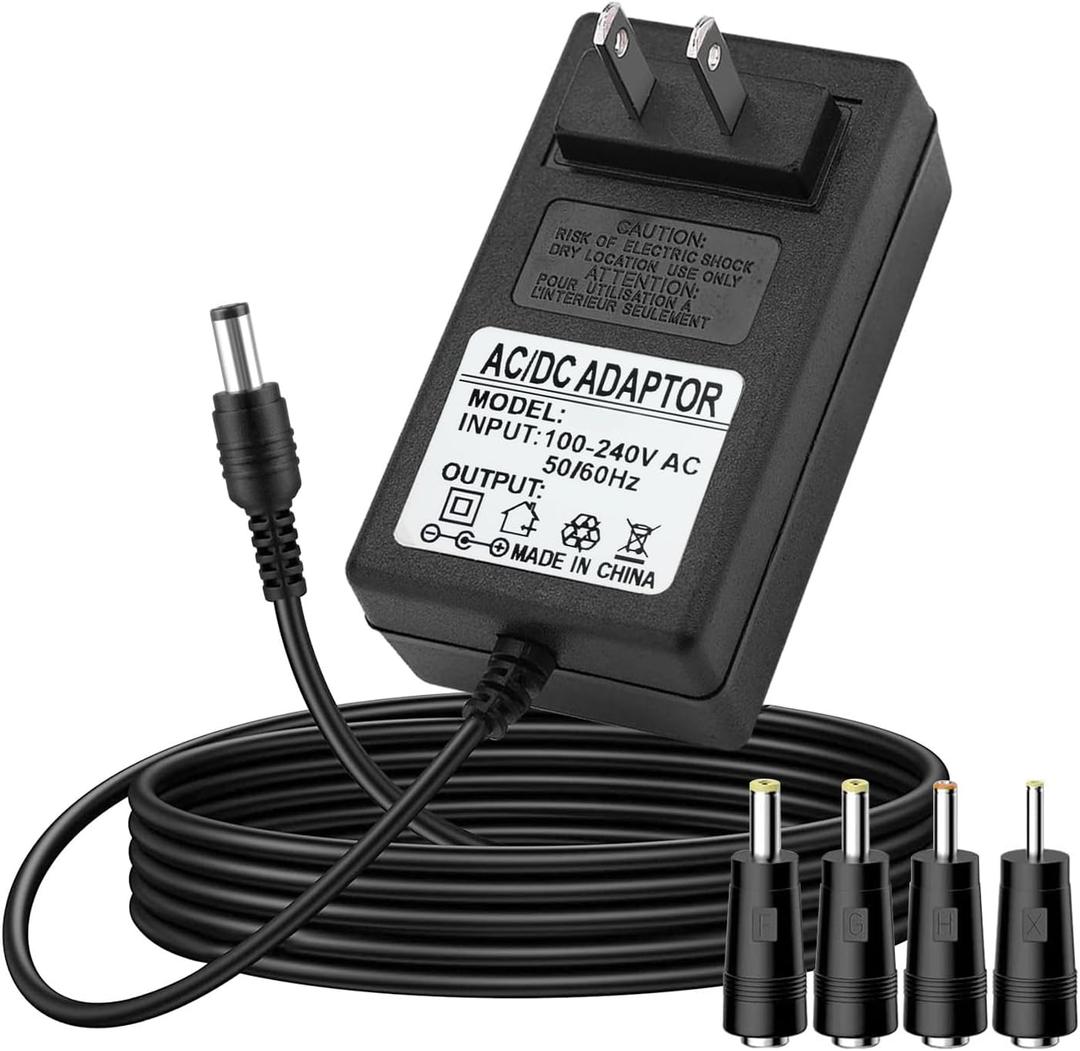 16.8V AC/DC Massage Gun Charger Adapter Compatible with LifePro Sonic, Sonic Mini,Fusion X, Sonic Pro, Youdgee H1 Mini, Mebak 3, Cryotex, DamKee DK-01 02, Wattne W2 W1, jetbus, Sportneer Massage 