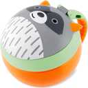 Skip Hop Baby Snack Container, Mealtime Snack Cup, Raccoon