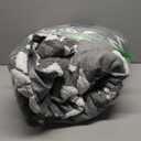 Bedsure Fluffy Christmas Comforter Set Queen - Christmas Bedding with White Snowflake, Warm Fleece Bed Sets for Winter, 3 Pieces, 1 Soft Plush Shaggy Comforter with 2 Pillowcases