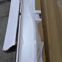 Frank King Size Bed, Carved Details, Finial Posts, Classic White Solid Wood