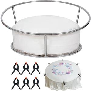 Newborn Photography Props Newborn Posing Table with Beanbag(Unfilled),6 Clips Baby Photoshoot Stand Infant Backdrop Support Stand for Travelling Newborn Photographers/Starter Photo Studio Accessories
