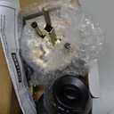 BESTTEN Keyed Entry Door Knob, Entrance Door Lock, Standard Ball, All Metal, Matte Black