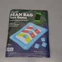 Inflatable Bean Bag Toss Swimming Pool Game Blue Synthetic Fiber