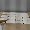 AmazonCommercial 2-Ply White XL Multifold Paper Towels, Absorbent, Compatible with Universal Dispensers, FSC Certified, 115 Sheets per Pack (16 Packs)