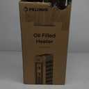 Pelonis Oil Filled Radiator Heater for Large Space, 2025 Upgraded, Space Heaters with 1500W Quiet Warmth Radiant Heater, 3 Heating Modes, Overheat & Tip-Over Protection, Adjustable Thermostat, Black