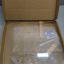 YestBuy 4 Tier Acrylic Cupcake Stand Afternoon Tea Cake Stand Large Cupcake Stand Cupcake Tower Cupcake Holder for Pastry + LED Light String Ideal for Weddings Birthday Bar Party Dcor (Blue Light)