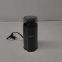 KRUPS Silent Vortex Electric Coffee Grinder: 3 oz Capacity, 5x Quieter, 175W Motor for Coffee Beans, Spices & Herbs - Removable Dishwasher-Safe Bowl, 12-Cup Yield, Black (12-Cups,)