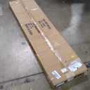 Room Divider Wood Screen Wood Mesh Woven Design Room Divider Folding Portable Partition Screen for Home Office (4 Panel, White)