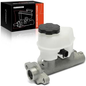 A-Premium Brake Master Cylinder with Reservoir and Sensor Compatible with Chevrolet and Pontiac Vehicles - Impala 2000-2005, Grand Prix 2006-2008
