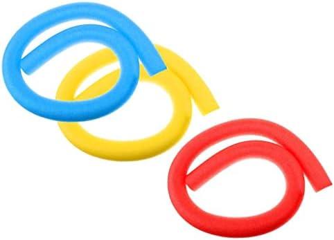 harayaa Swimming Pool Noodle Float Aid Pool Noodle Tube Foam Stick Water Float Buoy Hollow LDPE Non Flexible Portable for Beginners and Families