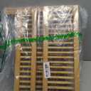 HBlife Dish Rack, Bamboo Folding 2-Tier Collapsible Drainer Dish Drying Rack with Utensils Flatware Holder Set (Dish Rack with Utensil Holder)