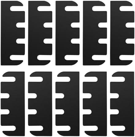 10 Pack Door Shims for Door Hinge Repair Kit, 0.050 Inch Thickness, 3.5 Inch Hinge Shims