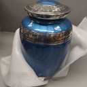 Cremation Urn for Human Ashes by Forever Lane Adult Urn Large with Beautiful Velvet Bag (Large Urn)