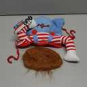 Pet Deadly Dog Costume, Cute Dog Cosplay Halloween Christmas Funny Pet Clothes Party Costume for Small Medium and Large Dogs (Small)