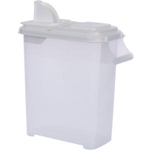 Buddeez 32 Quart Pet Food Dispenser with Lid - Airtight Storage for Dog Food, Cat Food, and Bird Seed - Easy Pour Spout for Mess Free Serving