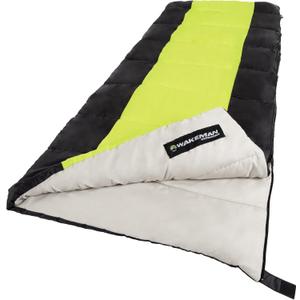Sleeping Bag - 3 Season Warm and Cool Weather Sleeping Bags for Adults, Teens, and Kids - Lightweight Compact Spring Summer Fall Camping Sleeping Bag (Neon Green)
