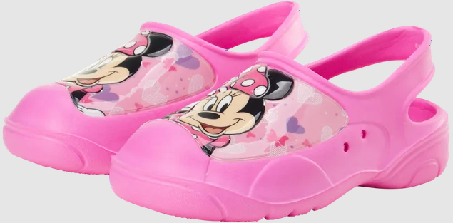 5-6 
Disney Girls' Shoes – Frozen and Minnie Mouse Slip-On Clogs with Heel Strap (Toddler/Little Kid)