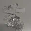 1.65m 10LEDs Decorative Cartoon Animal Mouse Night Mood Light Romantic Lamp for Home Indoor Bedroom Party Festival Décor (Pink)