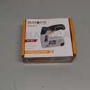 BATAVIA Electric Staple Gun, 2-in-1 Cordless Brad Nailer & Stapler Kit with 2000Pcs Nails & Staples, 4V Lithium-ion Rechargeable Nail Gun for Upholstery, Wood Working, DIY Home Projects (Grey)