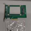 4X to .  Adapter,  4X to - Interface for 2.5" NVMe SSD(PEX4SFF8639)