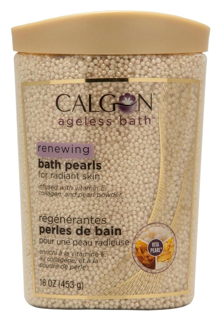 Calgon Ageless Bath Series Renewing Pearls, 16 oz.