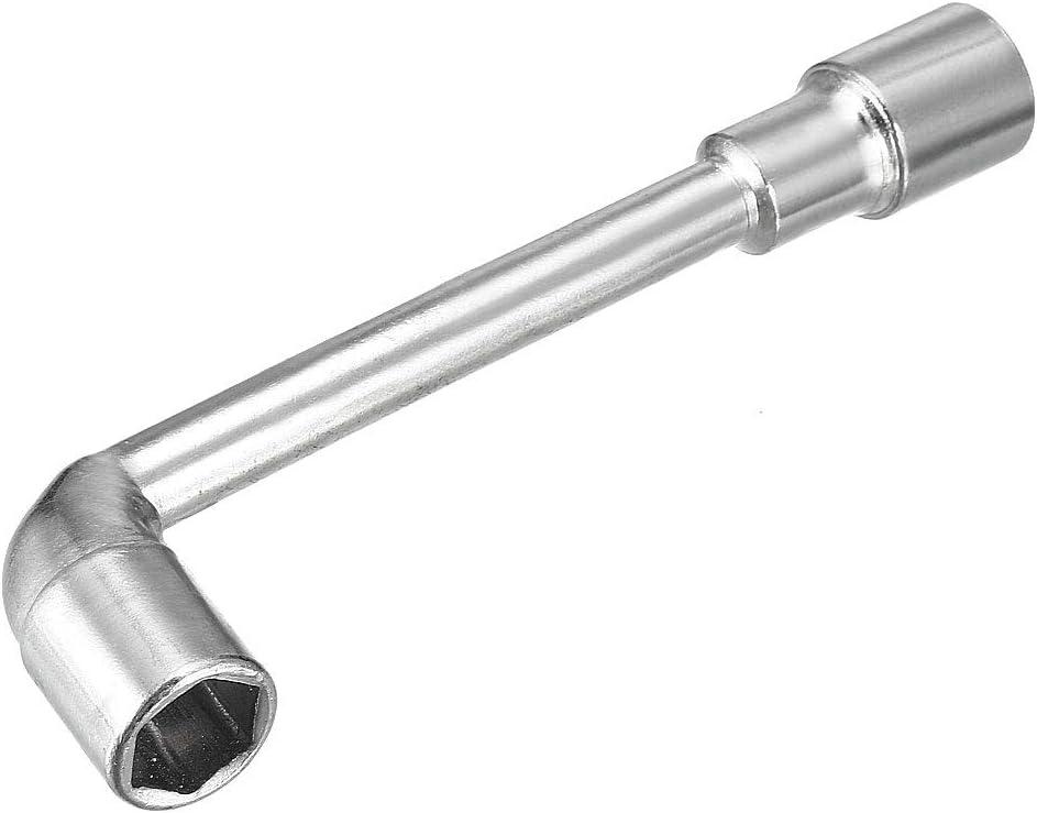 uxcell 16mm Metric L Shaped Angled Open Hex 6 point Socket Wrench