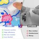 Electric Diamond Painting Pen with Vacuum Technology, with 2 Replaceable Tips, Rechargeable Art Painting Pen, Perfect for 3D Drills, Portable and Durability, Gift for Diamond Art Lovers