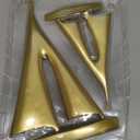 Modern Sculptures Home Decor, Gold Sailboat Decor Ornament, Boat Decorations Statue Decor, Art Sculptures and Statues, Sailboat Gifts Home Office Bathroom Shelf Decor Nautical Decor (2 Pack)