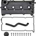 MITZONE Engine Valve Cover Kit Gaskets, Spark Plug Tube Seals Set, Oil Filler Cap, PCV Valve, Bolts Compatible with 2002-2006 Nissan Altima Sentra 2.5L Replaces 13264-3Z001 13264 3Z001 264-982 (004-003)