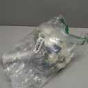 CYANLUX Wedding Bouquets for Bride Bridesmaid Bouquet Champagne White Artificial Roses Flowers for Wedding Valentine's Day Church Home Decoration (#1 White)