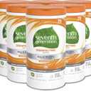 Seventh Generation Disinfecting Multi Surface Wipes, Botanical Disinfectant, 70 Count, Pack of 6