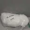 YRXRUS Cloud Pillows, White Cloud Shaped Pillow, Decorative Throw Pillow Gifts, Cute Plush Room Decor, Fluffy Faux Rabbit Fur 9.5"x16" Pillows for Living Bedroom Kids Room