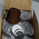 Sopicoz Wooden Bed Risers 3 Inch Round Furniture Risers Set of 6, Heavy Duty Wood Bed Lifts Risers for Bed Frame, Table, Sofa, Couch, Desk, Dresser