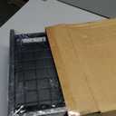 Under Sink Organizers and Storage 2 Tier Slide Out Kitchen Cabinet Organizer Sturdy Metal Bathroom Storage (Black, 2 Pack)