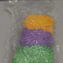 2 LB Gold Green Purple Crinkle Cut Paper Shred Filler Great for Gift Wrapping, Basket Filling, Birthday, Wedding, Mardi Gras, Carnival, Christmas Day, New Year Party Decorations Filling Supplies