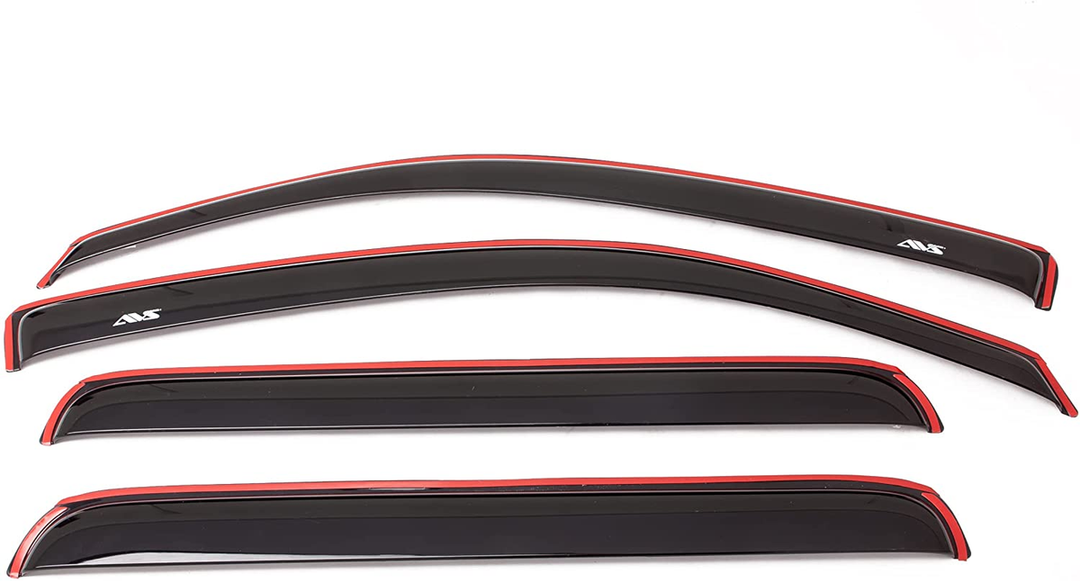 AVS 94109 Original Ventvisor Side Window Deflector, Smoke, 4-piece set for 20...