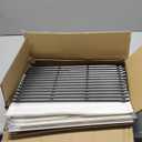 Cast Iron Grill Grates and Stainless Steel Emitter Plates for Charbroil Commercial Infrared 4 Burner 463242715, 463242716, 463276016, 466242715, 466242815, 463257520 Gas Grills