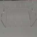 Acrylic File Sorter, Desktop File Collator Office File Organizer, Clear 11.4" x 6.7" x 10"