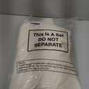 Aliceset 3 Pack Pure Cotton Garment Storage Bag for Hanging Clothes 24 x 40 Inch Breathable Garment Cover Canvas Suit Bags for Closet Storage Short Dresses Suits Gowns