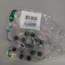 TOPIA HANGER Hoodie Hangers 2-Pack with 6 Wood Balls, 360Swivel Purse Hanger, Scarf Hanger, Closet Hooks, Handbag Organizer, Bra Hanger, Accessory Organizers for Scarf, Tanktop, Hat, Hoodie CT43B (Black)