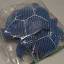 12 Inches Hot Tub Scum Absorber, Hot Tub Sponge for Scum Reusable Spa & Pool Cleaner Hot Tub Oil Absorbing Scum Absorber Keeps Water Clean, Eliminates Scum & Dirt, Blue, 2 Pack