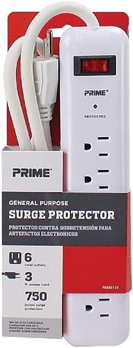 Prime Pb802124 Surge 6Ot 750J