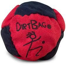 DIRTBAG Classic Footbag Hacky Sack 3 Pack, Handmade, Pro-Grade Durability, Original Design, Machine Washable, Assorted DIRTBAG Classic Footbag Hacky Sack 3 Pack, Handmade, Pro-Grade Durability, Original Design, Machine Washable, Assorted
