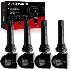 Pre-Programmed TPMS Sensor 315Mhz Fits for:-Chevy Tahoe 2007-2020, Impala 2006-2020, Express 1500 2008-2014, Express 2500 3500 2008-2022, Suburban 2015-2020, OE#13598771 13586335(4Pcs)