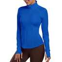 Women's Athletic Jackets Lightweight Workout Jackets Zip Up Running Jackets (XS)