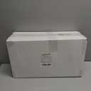 Supernal 32pcs Wheat Straw Dinnerware Sets, White Dishes for 8, Plates and Bowls Sets, Reusable Plastic Plates, Microwave Dishwasher Safe, White Plastic Dinnerware Set