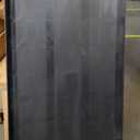 Plastic Commercial Cart Large Size, Restaurant Cart with Wheels Lockable, Heavy Duty Utility Service Cart for Foodservice, Commercial,Office, Warehouse, Black, 40.15X 19.29x 38.97 inches.