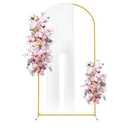Putros Metal Arch Backdrop Stand 7.2FT Gold Wedding Balloon Arched Backdrop Stand Square Arch Frame for Birthday Party Bridal Baby Shower Ceremony Decoration